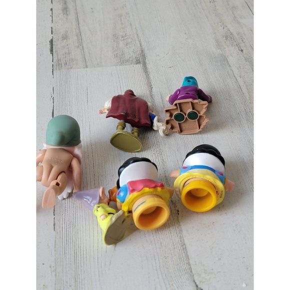 Disney Princess Snow White Prince Charming dwarves playset toy figure - Picture 11 of 11